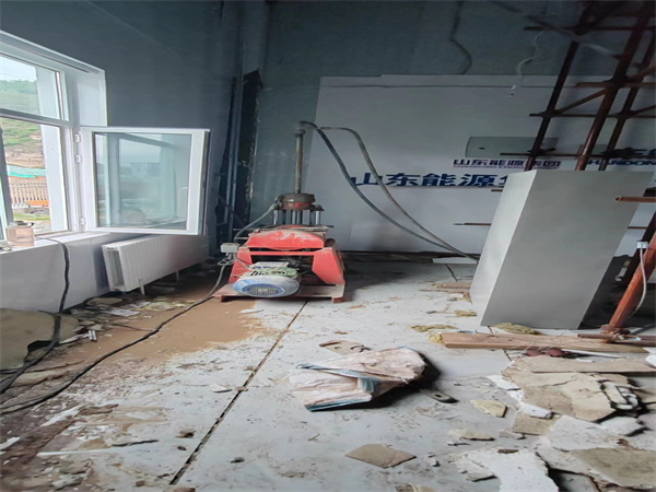 盐津地基基础下沉墙体裂缝加固注浆顶升施工